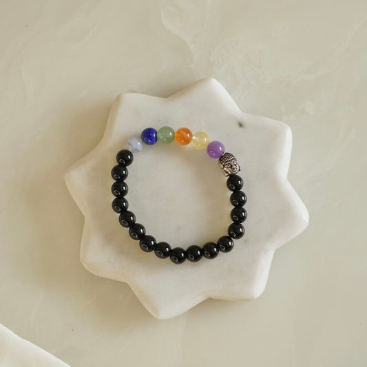 Seven Chakra Protection Bracelet