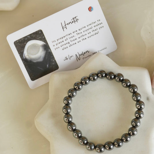 Pure Hematite Bracelet