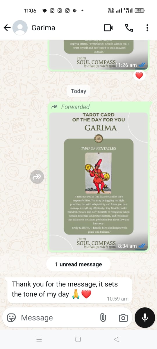 Daily Tarot Guidance - Monthly Subscription